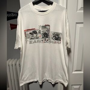 Vintage Dale Earnhardt 2001 Winston Cup Schedule Shirt Mens XL NASCAR